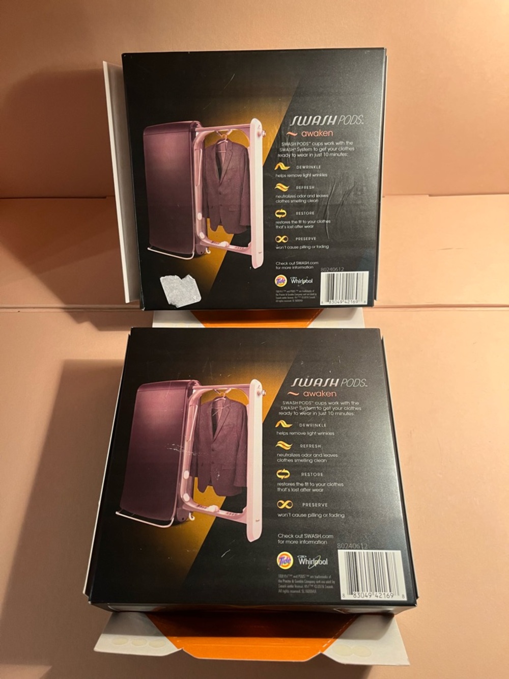 SWASH Pods Awaken Laundry Pods - TIDE New IN BOX - never used set of 2 - Picture 5 of 6
